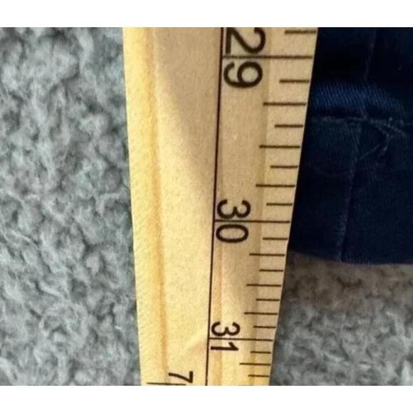 Chicos Pants Women 1  Navy Stretch Utility Pocket Casual Minimalist Preppy - Picture 3 of 7